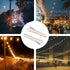 9 Pack S14 LED Replacement Bulb for Outdoor String Lights Dimmable Warm White 2700K...