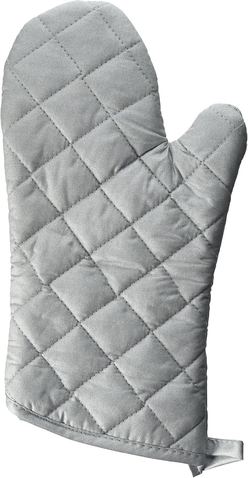 Winco Silicone Oven Mitt, 17-Inch, Silver...