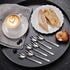 Alexander Fine Spoons, Set of 4, 18/10 Stainless Steel, Well Made, Dishwasher Safe, Heavy Duty Spoon (4.7" Coffee Spoons)...