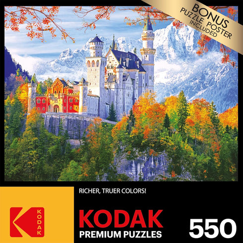 RoseArt - Kodak Premium - Castle, WA - 550 Piece Jigsaw Puzzle for Adults...