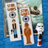 Personalized.Design Embroidery Kit 'Star Wars: Chewbacca' - DIY Cross-Stitching Bookmark...
