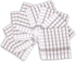AMOUR INFINI Kitchen Dish Cloths Set of 8 - Ultra Soft, Highly Absorbent, Quick-Drying Terry Cotton Dishcloths 12"x12" Inch Wash & Cleaning Cloths...