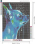 Zimal DIY 5D Diamond Painting Chihuahua Pet Dog Mosaic Puzzle Diamond Full Round Diamond Embroidery Cross Stitch Sticker 11.8 x 15.8 Inch...