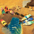 Bucherry 36 Pcs Beach Favors Keychain Gifts Set Wooden Bulk Surfboard Slippers Sea Turtle Coconut Tree Bible Keychains for Beach Hawaiian Florida ...