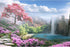 Tektalk 1000 Pieces Jigsaw Puzzles for Teens & Adults (Otherworldly Land of Peace)...
