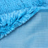 Shaggy faux fur plush fabric for sewing/Minky fabric for plushies & many more ? 39.5x29.5 inch ? pile length 3/4 inch (20 mm) ? BLUE...