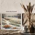 Posterizer 1 pcs-snowy winter flowers scene in oil painting style-6-Landscape & Nature Art-Floral & Botanical Art- Dining Room Decor- unframed wal...