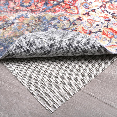 Non Slip Rug Pads for Hardwood Floors, 3x5 Rug Pad Gripper for Area Rugs, Under Carpet Anti Skid Mat, Beige, Keep Your Rugs Safe and in Place...