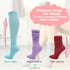 Winterlace Slouch Socks for Women, 2 Pairs, Soft Extra Long Scrunch Knee High Sock, Premium Pack...