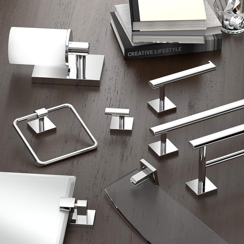 Gatco 4053 Elevate Euro Tissue Holder, Chrome...