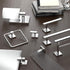 Gatco 4053 Elevate Euro Tissue Holder, Chrome...