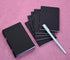 Yansanido 48 Pcs 5.5 Inch x 3.5 Inch Black Cover Pocket Notebook 32 Sheets (64 Pages) 8 mm Ruled Pages 70 Gsm Paper (Lined 48pcs)...