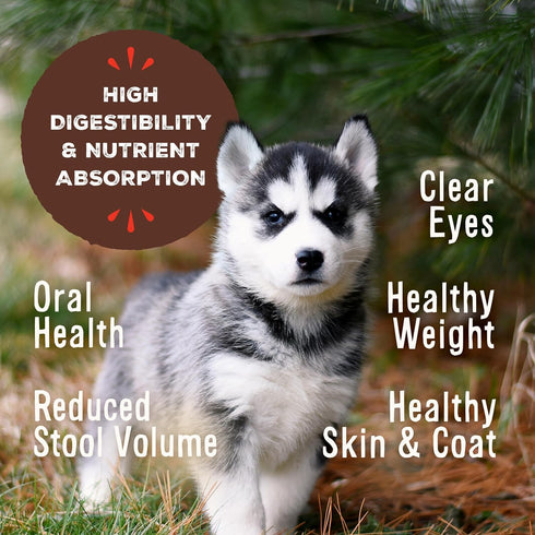 Primal Puppy Dog Food, Freeze Dried Dog Food, Pronto; Scoop & Serve, Complete & Balanced Meal; Also Use As Topper or Treat; Premium, Healthy, Grai...