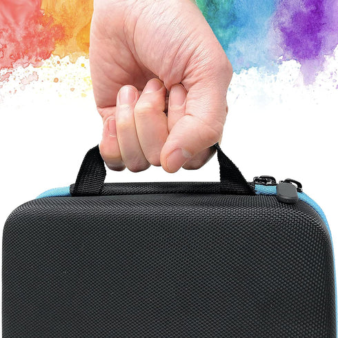 Alcohol Ink Storage Carrying Case, Paint Carry Case Organizer, Stores 30x 0.5-Ounce Bottles of Alcohol Inks, Stickles, Glossy Accents or Reinkers,...