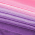 Pink and Purple Curtains for Girls Bedroom Decor Set 1 Single Panel Pocket Window Voile Pastel Sheer Ombre Rainbow Curtain for Kid Room Decoration...