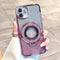 Designed for iPhone 11 Case Glitter Magnetic Compatible with MagSafe,Luxury Plating Cute Bling Clear for Girls Women,Shockproof Slim Phone Case fo...