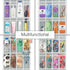 Samsill Over The Door Hanging Yarn Bag Holds 20 Skeins, Clear Expandable Compartments with Individual Holes Allow Easy Access to Yarn, Dustproof C...