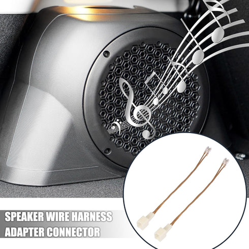 X AUTOHAUX 2pcs Car Speaker Connector Wire Harness Adapter Connector for Nissan Murano for Infiniti G37...