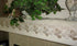 Sophisticated Floral Lace Dresser Scarf 65" Neutral Earth Tones or Mantel Scarf Table Runner...