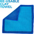 The Rag Company - Ultra Clay Decontamination Towel - Proven Cleaning & Release of Paint Contaminants; Increase Wax & Sealant Bond; Enhance Paint G...