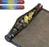 DNDND Dice Mat and Storage, 2 in 1 Dragon Scale Scroll PU Leather with Velvet for Table Games Dungeons and Dragons DND D&D (Dragon Scale)...