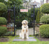 Beware of Dog Sign for Fence and Yard (2 Pack) Smile You are on Camera Aluminum Metal Warning Signs for House Indoor or Outdoor Use for Fence Door...