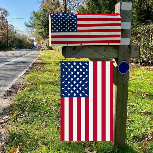 American Garden Flags 12x18inch Double Sided Home Decorative House Yard Decor Sign Outside Decorations Seasonal Outdoor Small Flag (USA-garden fla...