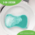 GreenLife Reusable Multipurpose Silicone 2 Pack Sponge and Scrubber, Hygienic and Odor Resistant Dish Washing, Scratch Free Cleaning, Dishwasher a...