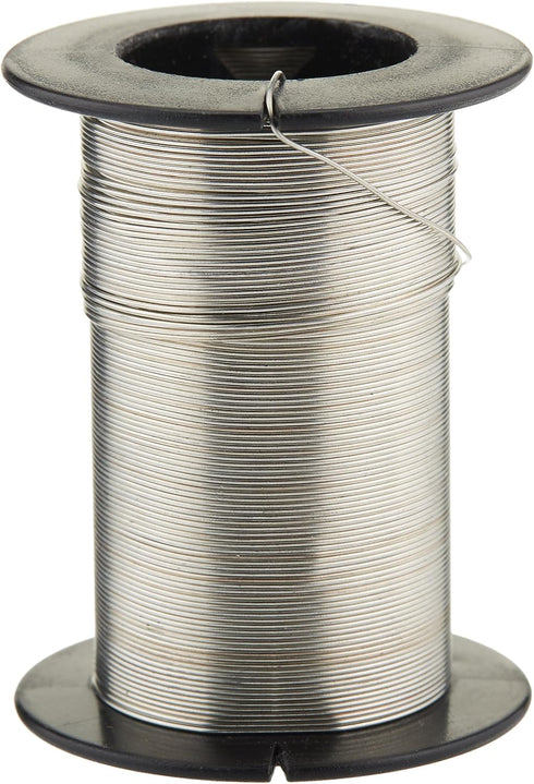 The Beadery 24 Gauge Wire 25 Yards/Pkg-Silver...