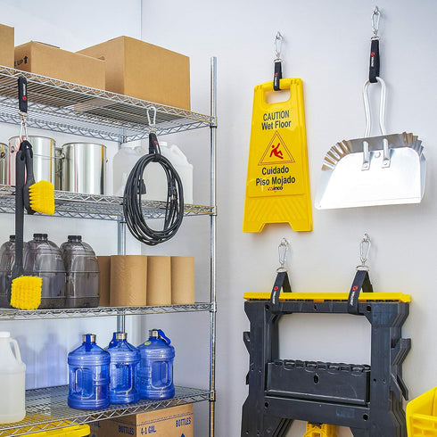 VELCRO Brand VEL-30689-USA Easy Hang Heavy Duty Straps Garage Storage and Organization, Extension Cord Holder, Pool Hoses, Tools, Shed, Variety Pa...