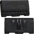 BECPLT Nylon Belt Holster Case Cell Phone Pouch Belt Holder Phone Holster Cover with Clip for iPhone 15 Pro Max 15 Plus 14 Pro Max 13 Pro Max Sams...
