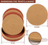 Trivets for Hot Dishes 100% Cotton Rope - 8" Trivets for Hot Pots and Pans Set of 5 Pcs w/ 9" Storage Basket | Pot Holders Heat Resistant | Hot Pa...