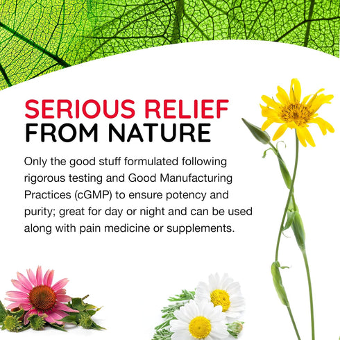 T-Relief Extra Strength Pain Relief Arnica +12 Natural Relieving Actives for Back Pain Joint Soreness Muscle Aches & Stiffness, Whole Body Fast-Ac...