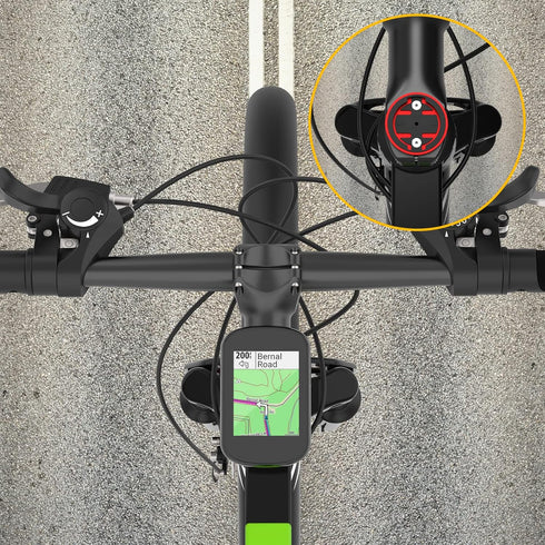 Bike Stem Top Cap Mount - Garmin Mountain Bike Mount for Garmin 25 200 130 500 510 520 520 800 810 820 1000 1030, Wahoo Elemnt, Bryton, Cateye Cyc...