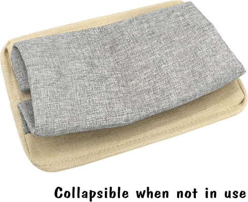 PET ARTIST Non-Customized Dog Toy Storage Basket, Gray, 15"L x 11"W x 9"H...