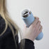 10 oz Slim Thermos Flask - Leak-Proof Insulated Water Bottle - Perfect Compact Size - Pearl Blue...