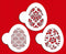 Chic Easter Eggs Stencil Set C813 by Designer Stencils...