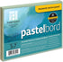 Ampersand Art Supply Pastel Painting Panel: Museum Series Pastelbord, 5" x 7" - Pack of 3, Green, 1/8 Inch Flat Profile...