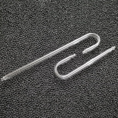2PCS Glass U Shape Tube for Aquarium Air Pump Fish Tank Aquarium CO2 Diffuser Connect Tube...