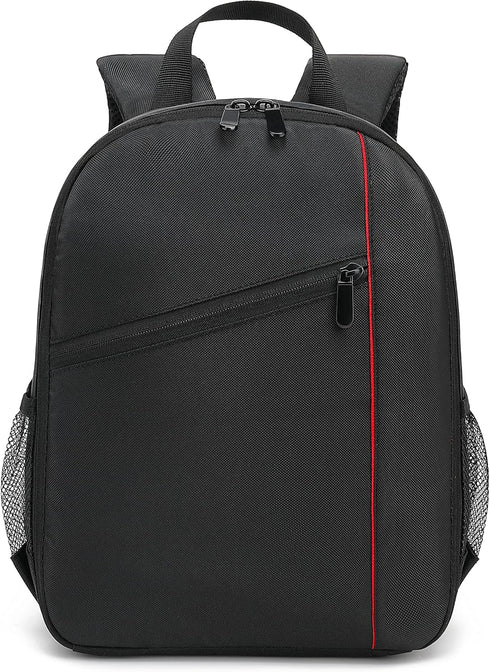 Digital DSLR Camera Waterproof Sling Backpack Shoulder Bag For Photographers Travel Outdoor Red...