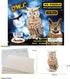 Puzzled 3D Puzzle Owl Wood Craft Construction Model Kit, Fun Unique & Educational DIY Wooden Toy Assemble Model Unfinished Crafting Hobby Puzzle t...