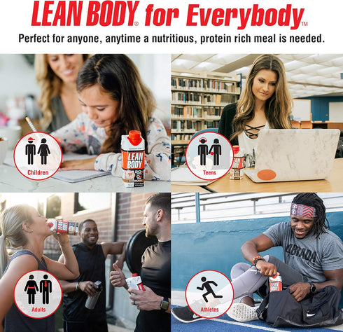 Lean Body Ready-to-Drink Salted Caramel Protein Shake, 20g Protein, Whey Blend, 0 Sugar, Gluten Free, 22 Vitamins & Minerals, (Recyclable Carton &...
