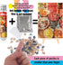 Small Jigsaw Puzzles for Adults 150 Pieces Japanese Barbecue Restaurant Mini Jigsaw Puzzles Challenging Mini Puzzles Delicious Food Tiny Jigsaw Pu...