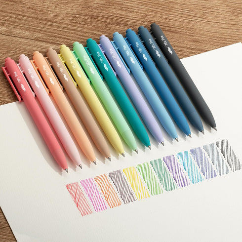 Mr. Pen- Retractable Gel Pens, 12 Pack, Fast Dry, Gel Pens Fine Point 0.7mm, Retractable Pens, Cute Pens, Gel Ink Pens, Aesthetic Pens for Journal...
