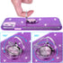 Wisdompro Glitter Case for iPhone 11, with Ring Holder Kickstand for Women Girls - Purple...