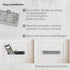 Vent Systems 16'' x 3" Inch Gold - Aluminum Ventilation Grille - Home Improvement Floor, Wall, Door Duct Cover 400x80mm...