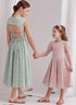 Simplicity Easy Children's and Girls' Party Dresses Sewing Pattern Packet, Design Code S9799, Sizes 7-8-10-12-14, Multicolor...