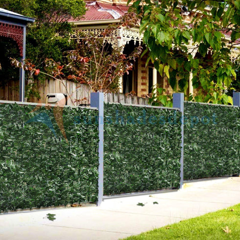 TANG Sunshades Depot 8" in Black Zipties Cable Ties 100 Pcs for Faux Winter Green and Ivy Fence Privacy Screen with Expandable Panels...