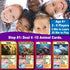 THINK2MASTER Animal Kingdom Info Quest Educational Card Game - Perfect for Boys, Girls, Kids, Classroom, Friends and Families to Have Fun While Le...