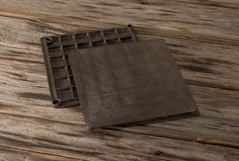 Speedball 7.5 Inch Square Universal Pottery Wheel Bat, Brown, for Ceramics and Clay Work...